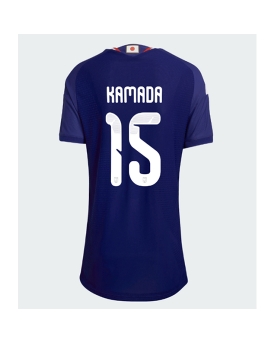 Billige Fotballdrakt Japan Daichi Kamada #15 Replika Hjemmedrakt Dame VM 2026 Kortermet Billige Fotballdrakt Japan Daichi Kamada #15 Replika Hjemmedrakt Dame VM 2026 Kortermet
